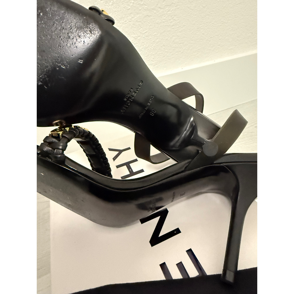 Givenchy 4G Chain Slingback Sandal Black 38 - Picture 4 of 6